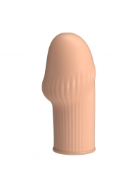 Телесная насадка на пенис Huel - 9 см. - Baile - в Москве купить с доставкой