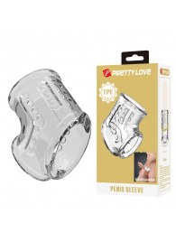 Прозрачная насадка на пенис и мошонку - Baile - в Москве купить с доставкой