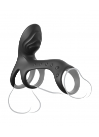 Черная насадка на пенис Ultimate Couples Cage Pro - Pipedream - в Москве купить с доставкой