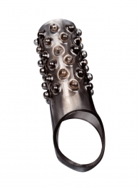 Дымчатая насадка на пенис с выпуклостями - 12 см. - Sex Expert - #SOTBIT_REGIONS_UF_V_REGION_NAME# купить с доставкой