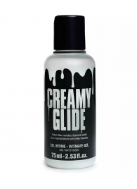 Лубрикант на водной основе Creamy Glide с консистенцией спермы - 75 мл. - Strap-on-me - купить с доставкой в Москве