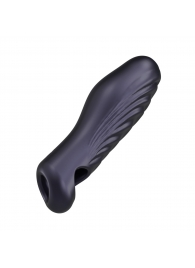 Сливовая силиконовая насадка на пенис с подхватом Manwan Ryzer - Manwan - в Москве купить с доставкой