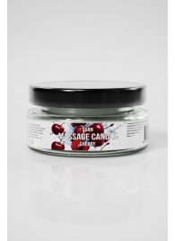 Массажная свеча «Спелая вишня» - 50 мл. - SGAN - купить с доставкой #SOTBIT_REGIONS_UF_V_REGION_NAME#