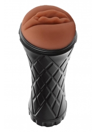 Коричневый мастурбатор-вагина Marly - Dream Toys - в Москве купить с доставкой