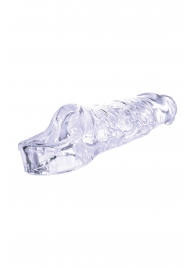 Прозрачная насадка-удлинитель Length Enhancer с подхватом - 16 см. - NMC - в Москве купить с доставкой