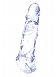 Прозрачная насадка-удлинитель Length Enhancer с подхватом - 16 см. - NMC - в Москве купить с доставкой