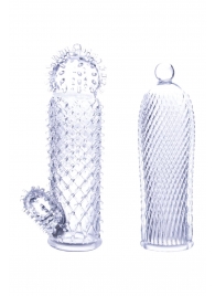 Набор из 2 прозрачных насадок на член Seductive Tickler Sleeves - NMC - в Москве купить с доставкой