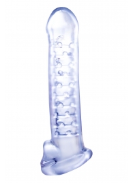 Прозрачная насадка-удлинитель Stretchy Touch - 18 см. - NMC - в Москве купить с доставкой