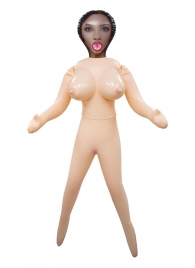 Телесная надувная секс-кукла с 3 любовными отверстиями - NMC - в Москве купить с доставкой