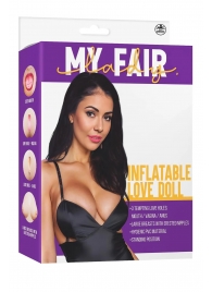 Телесная надувная секс-кукла с 3 любовными отверстиями - NMC - в Москве купить с доставкой