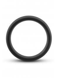 Черное эрекционное кольцо Silicone Go Pro Cock Ring - Blush Novelties - в Москве купить с доставкой