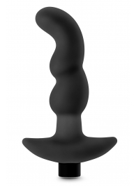 Черный вибромассажер простаты Prostate Massager 03 - 15,2 см. - Blush Novelties - в Москве купить с доставкой