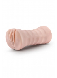 Телесный мастурбатор-вагина Ayumi с вибрацией - Blush Novelties - в Москве купить с доставкой