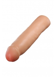 Телесная насадка-удлинитель Tenacity - 21,6 см. - Blush Novelties - в Москве купить с доставкой