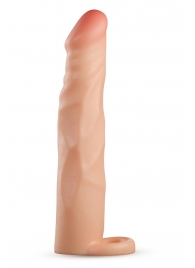 Телесная насадка-удлинитель Fortitude с подхватом - 17,7 см. - Blush Novelties - в Москве купить с доставкой