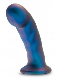 Синяя насадка-фаллоимитатор Rebellion 5.75 Inch Pegging Dildo - 14,6 см. - Blush Novelties - купить с доставкой в Москве