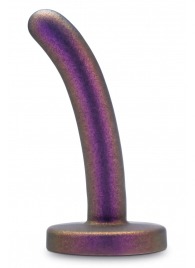 Фиолетовая насадка с гладкой поверхностью Surrender 4.75 Inch Beginner Pegging Dildo - 12 см. - Blush Novelties - купить с доставкой в Москве