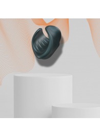 Серый сквозной мастурбатор с вибрацией Manwan Starter - Manwan - в Москве купить с доставкой