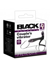 Черная насадка на член с вибрацией Couple’s Vibrator - Orion - в Москве купить с доставкой