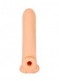 Телесный фаллоудлинитель Titan - 16,5 см. - Lola Games - в Москве купить с доставкой