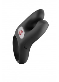 Черное эрекционное виброкольцо Nos - Fun Factory - в Москве купить с доставкой