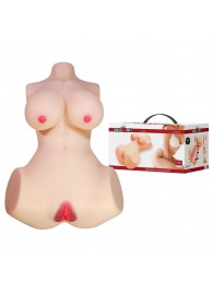 Мастурбатор-торс Aveline с 2 любовными тоннелями - Baile - в Москве купить с доставкой