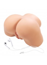 Телесный мастурбатор Olivia с 2 любовными отверстиями - Baile - в Москве купить с доставкой