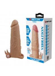 Телесная насадка на пенис Quillon - 20 см. - Baile - в Москве купить с доставкой