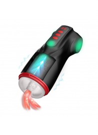 Интерактивный мастурбатор Raven с вакуумом, вибрацией и подсветкой - Shots Media BV - в Москве купить с доставкой