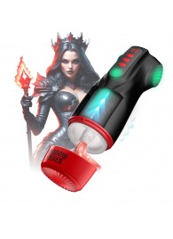 Интерактивный мастурбатор Raven с вакуумом, вибрацией и подсветкой - Shots Media BV - в Москве купить с доставкой