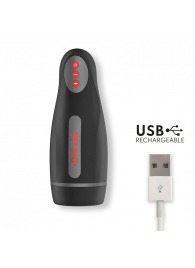 Черный автоматический мастурбатор с управлением через приложение - Oninder - в Москве купить с доставкой