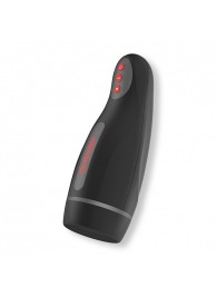 Черный автоматический мастурбатор с управлением через приложение - Oninder - в Москве купить с доставкой