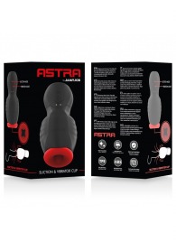 Черно-красный мастурбатор с вибрацией и всасыванием - JAMYJOB - в Москве купить с доставкой