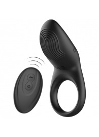 Черное эрекционное виброкольцо с пультом ДУ - Ibiza - в Москве купить с доставкой