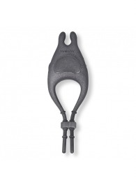 Черное эрекционное виброкольцо с управлением через приложение - Oninder - в Москве купить с доставкой