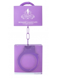 Фиолетовые наручники OUCH! Purple - Shots Media BV - купить с доставкой #SOTBIT_REGIONS_UF_V_REGION_NAME#