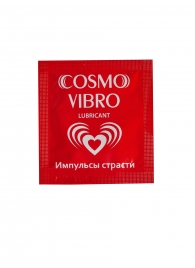 Пробник женского стимулирующего лубриканта на силиконовой основе Cosmo Vibro - 3 гр. - Биоритм - купить с доставкой в Москве