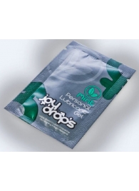 Пробник смазки на водной основе с ароматом мяты JoyDrops Mint - 5 мл. - JoyDrops - купить с доставкой #SOTBIT_REGIONS_UF_V_REGION_NAME#