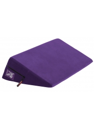 Фиолетовая малая подушка для любви Liberator Retail Wedge - Liberator - купить с доставкой в Москве