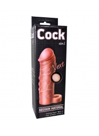 Фаллоудлинитель с кольцом COCK size L - 16,5 см. - LOVETOY (А-Полимер) - в Москве купить с доставкой