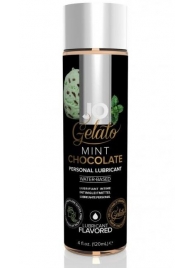 Лубрикант с ароматом мятного шоколада JO GELATO MINT CHOCOLATE - 120 мл. - System JO - купить с доставкой в Москве