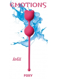 Розовые вагинальные шарики Emotions Foxy - Lola Games