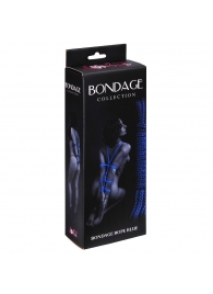Синяя веревка Bondage Collection Blue - 3 м. - Lola Games - купить с доставкой в Москве