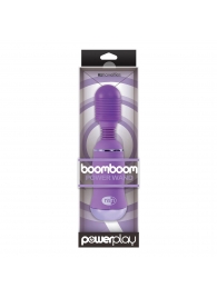 Фиолетовый вибромассажер с усиленной вибрацией BoomBoom Power Wand - NS Novelties