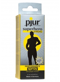 Спрей-пролонгатор длительного действия pjur SUPERHERO Strong Spray - 20 мл. - Pjur - купить с доставкой в Москве