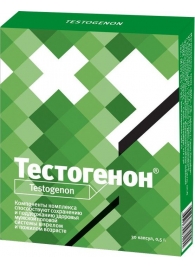 БАД для мужчин  Тестогенон  - 30 капсул (0,5 гр.) - ВИС - купить с доставкой в Москве