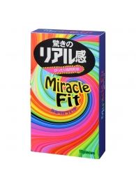 Презервативы Sagami Xtreme Miracle Fit - 10 шт. - Sagami - купить с доставкой в Москве