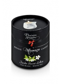 Массажная свеча с ароматом белого чая Jardin Secret D asie The Blanc - 80 мл. - Plaisir Secret - купить с доставкой #SOTBIT_REGIONS_UF_V_REGION_NAME#