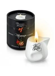 Массажная свеча с ароматом граната Bougie de Massage Gourmande Grenadine - 80 мл. - Plaisir Secret - купить с доставкой #SOTBIT_REGIONS_UF_V_REGION_NAME#