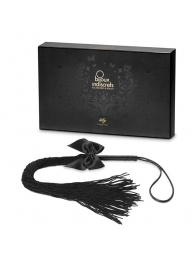 Чёрная плётка Lilly Whip Bijoux - Bijoux Indiscrets - купить с доставкой #SOTBIT_REGIONS_UF_V_REGION_NAME#
